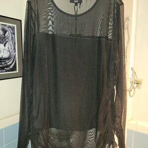 DKNY mesh shirt